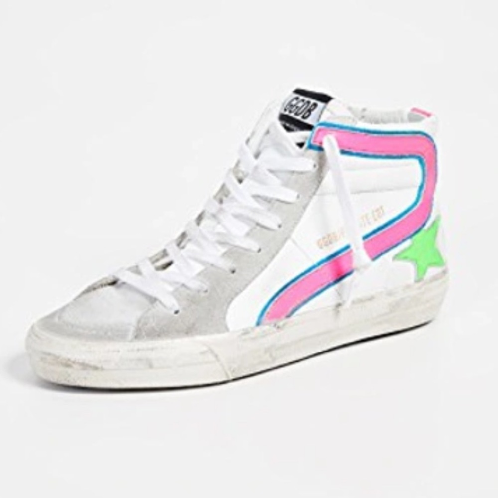 Golden goose slide sneakers